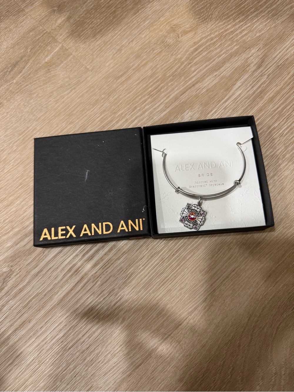 Alex and Ani Silver Bride Bracelet- Women's Jewelery